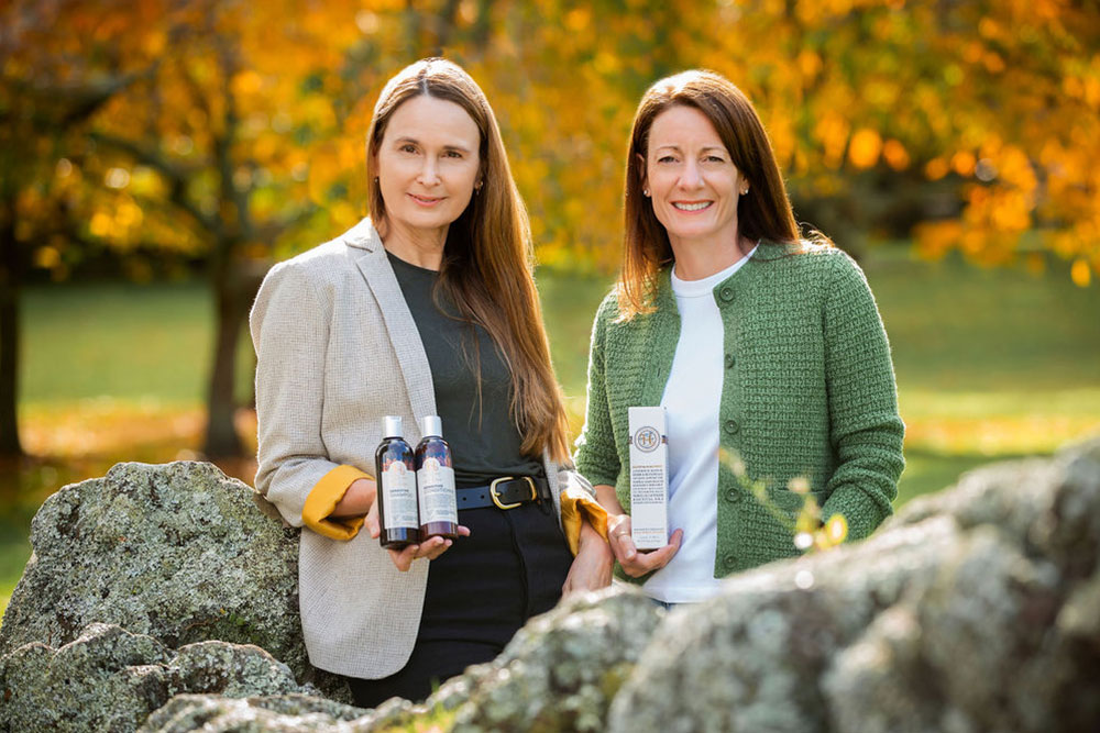 Nicky James-Baird and Jodene Fendall, owners of Holistic Hair